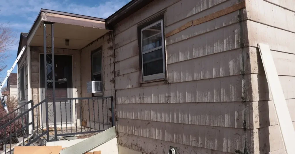 composite siding problems - Composite Siding Problems: 5 Critical Moisture Fixes composite siding problems showing moisture damage on exterior panel